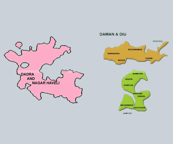 Dadra and daman and diu in india